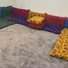 سكن ملحق بمزرعة بالقاعد الغربي بباب منفصل للآجار مؤثث