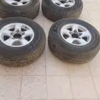 جنوط جيب صالون لاند كروزر فكسار 98 مع كفرات