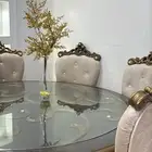 طاوله مع 6 كراسي