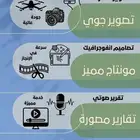 تصوير اعلانات و عقارات و مصور جوي و تصاميم و مونتاج