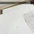 سطح طاوله مكتب لونه ابيض 120x70 من ايكيا