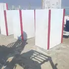 مستلزمات خرسانية قواعد انارة نيوجيرسي زينة حدائق