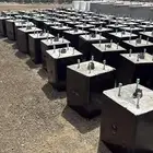 قواعد خرسانية-مصدات خرسانية-كراسي حدائق