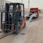 اجار رافعات شوكيه كرينات بوبكاتات وجميع انواع المعدات