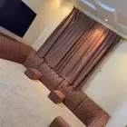 مجلس كامل مساند خشب نظيفه وفخمه وستاره وفرشه 3 20 3 40