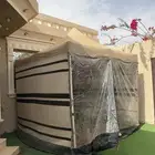 خيام شتويه شبه جديده بدون شقوق مع اغرضها كامله مراكي وفرشات