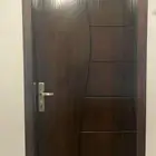 ابواب تفصيل اللون خشبية اسعار منافسه جودة عاليه 900 ريال