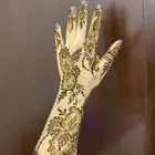 نقش حناء خليجي وإماراتي وجيراني