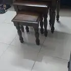 كنب بيت و طاولات خشب