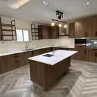 تفصيل مطابخ صاج المنيوم مودرن للسقف