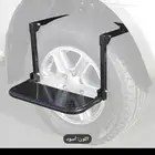 سلم حديدي لأستخدام السيارت المرتفعه