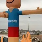 بالونات راقصه لآيجار يتوفر أكياس مجسمات