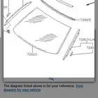 مكسيما أصليه ربله زجاجه أماميه مكسيما 1999