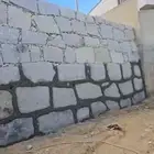 مقاول بنيان الحجر وقص الأراضي وربراب
