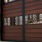 باب حديد المنيوم كلادين مظلات