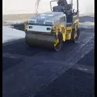 مقاول اسفلت ابوكسي مع مواد بدون مواد