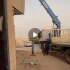 الايجار سطحه ونش نقل غرف مواطير وبركسات وطبليات ومكيفات
