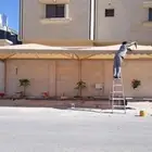 مظلات مواقف السيارات بجميع انواعها