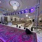 تأجير إضاءات وشاشات ومسارح
