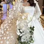 فستان زفاف استعمال مره وحده نظيف