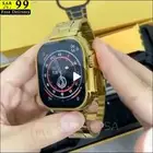 ساعه ذهبى شاشه كامله معها6اساور مجانا