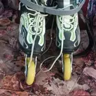 حذائين تزلج سكيتي عجلات صف واحد