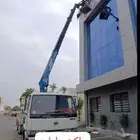 Boom truck with baskit for rent