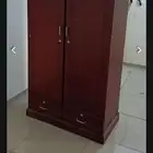 دولاب خشبي ضلفتين
