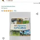 العاب نيتندو وي اصلية نينتندو مع العاب والكتالوج شبه جديدة