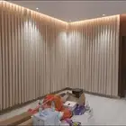 كنب جديد ستائر وايفي ديكورات مساند خشب