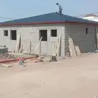 بيت شعر قرميد تلبيس قماش مضلات سواتر