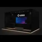 تصميم وتجهيز وتنفيذ بوثات المعارض والفعاليات والحفلات