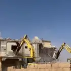 بوكلين هدم مباني قديمه استراحات مجمعات ازالة نواقض ومخلفات