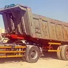 تريلة قلاب للايجار يومي و شهري