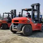 للايجار رافعات شوكية وسيزرات وكرينات جميع انواع المعدات