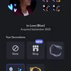 حساب ديسكورد فيه نيترو 3 شهور وشارة هاشتاق و 4 ايفكتات ونظيف