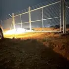 شبك 2ملي مواصير 2بوصه صماكت ملي ونص الارتفاع 2متر ثلاثه خط ش