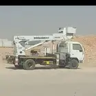 كرين سله متواجد في الخرج تركيب كمرات كهرباء دفاع مدني مراوح