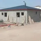 بيت شعر قرميد تلبيس قماش جمالون