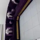 كنب جلوس متصل بزاويتين