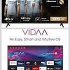 شاشة تلفزيون شبه جديدة 50 بوصه