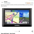 Garmin Nuvi شاشة ملاحة خرائط اصلية جهاز بشاشة لمس ملونة