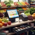 جهاز كاشير لمس لمحل خضروات وفواكه