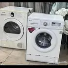 غساله ال جي 6 كيلو ونشافه سامسونج