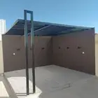 مظله برجوله ساتر شلال نافوره بدل خشب وعشب