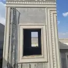 ديكورات خارجيه والياسه ملونه بلاسمنت الأبيض