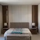 معلم ديكور شاشه بلازما شيبورد رخام مرايات تفصيل دواليب