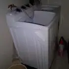 غساله 12 كيلو شبه جديده محركات شرط وفيها ضمان سنتين