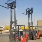 فوركلفت رافعات شوكيه للايجار 2طن 3طن 5طن 7طن 10طن