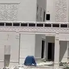 ديكورات خارجيه والياسه ملونه بلاسمنت الأبيض